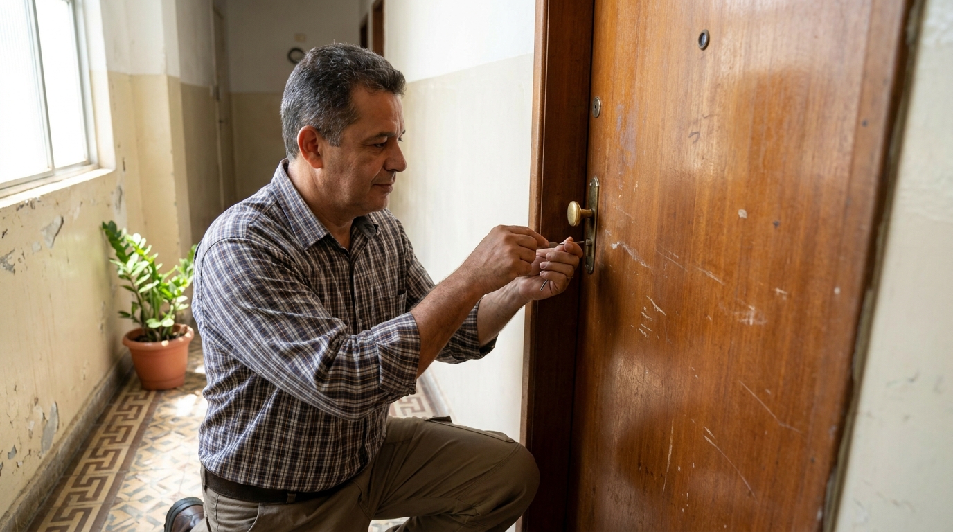 Abertura de porta sem arrombamento em Governador Valadares‑MG