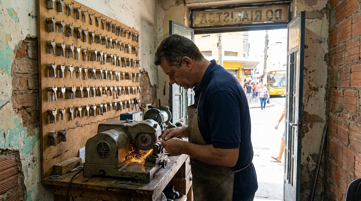 Cópia de chave tetra em Boa Vista‑RR