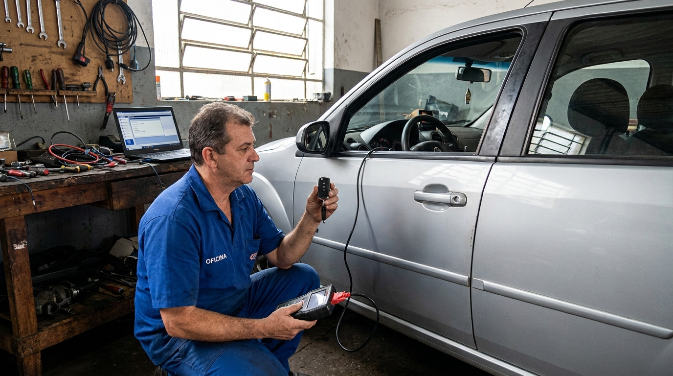 Programação de telecomando em Caxias do Sul‑RS